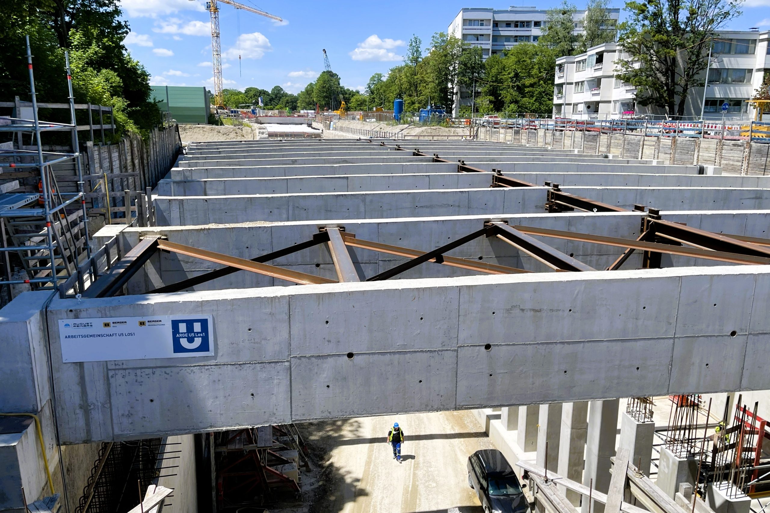 Baustelle U5 München